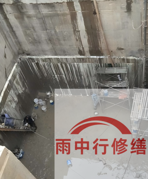 红桥中国五矿某大型污水处理厂堵漏案例